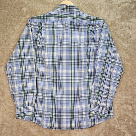 Polo Ralph Lauren Dress Shirt Classic Fit Long Sleeve Pink Pony Logo Mens Size L - Picture 3 of 10